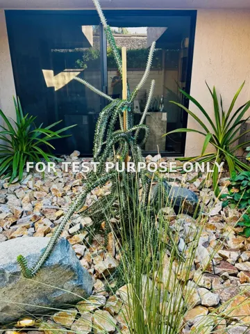 Demo/Test Data 142 Yale Dr., Rancho Mirage, Ca 92270