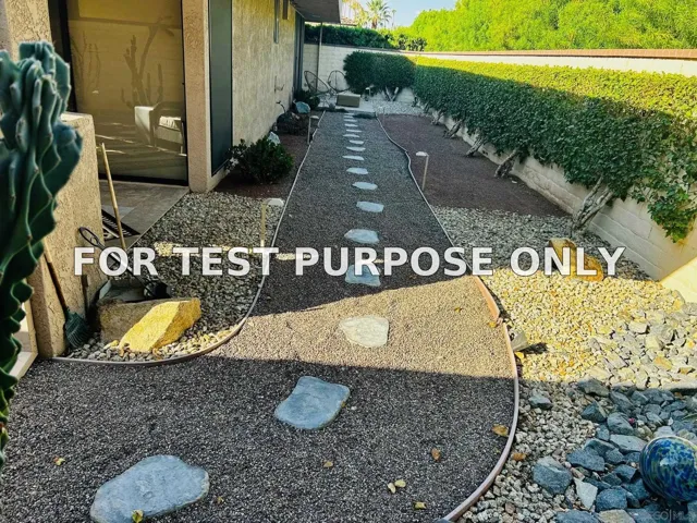 Demo/Test Data 142 Yale Dr., Rancho Mirage, Ca 92270