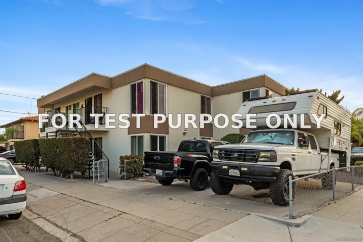 Demo/Test Data 4605 Voltaire Street, San Diego, Ca 92107
