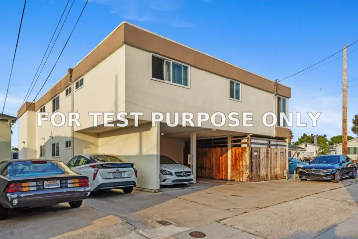 Demo/Test Data 4605 Voltaire Street, San Diego, Ca 92107