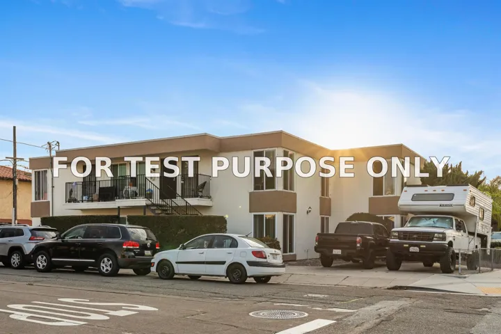 Demo/Test Data 4605 Voltaire Street, San Diego, Ca 92107