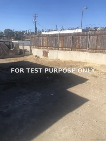Demo/Test Data 9120 Birch, Spring Valley, Ca 91977
