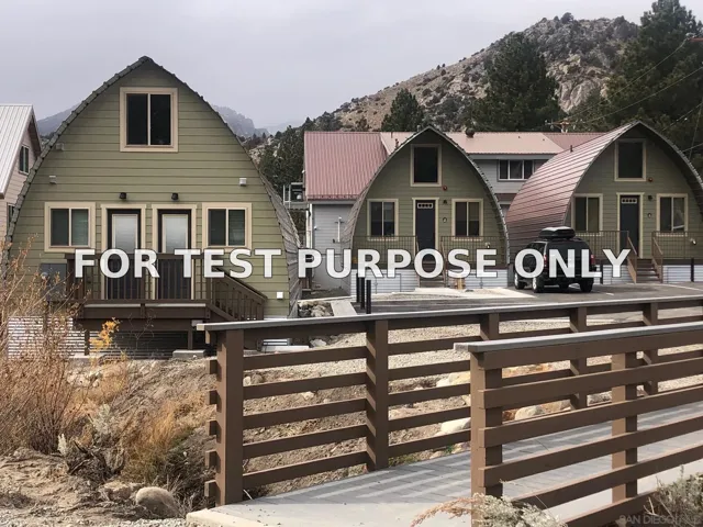 Demo/Test Data 25 Howard Ave, June Lake, Ca 93529