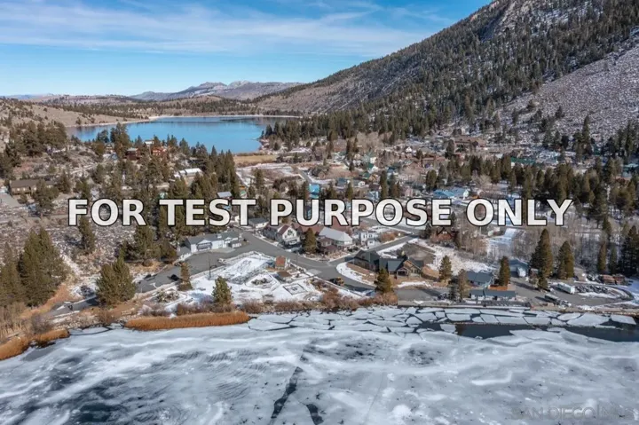 Demo/Test Data 25 Howard Ave, June Lake, Ca 93529
