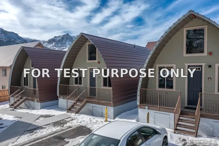 Demo/Test Data 25 Howard Ave, June Lake, Ca 93529