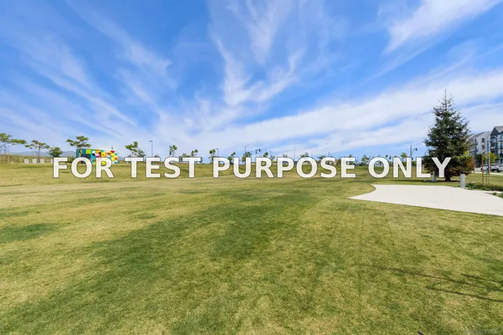 Demo/Test Data 2205 Trevi Cir, Chula Vista, Ca 91913