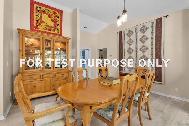 Demo/Test Data 29448 Costalota, Valley Center, Ca 92082