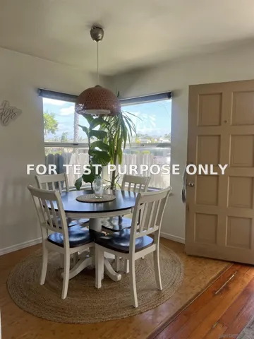 Demo/Test Data 2134 Reed Avenue, San Diego, Ca 92109