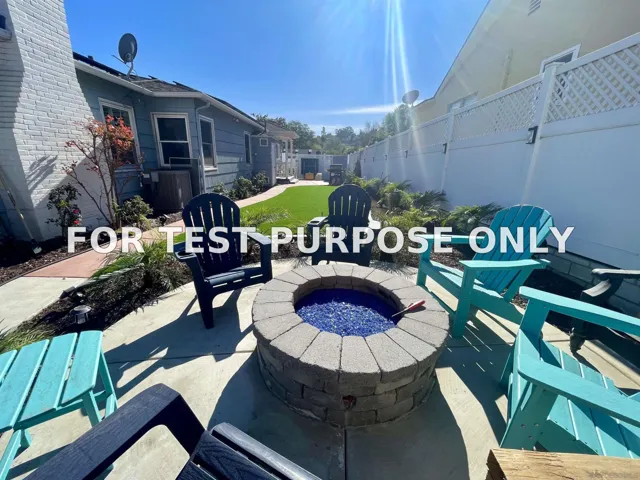 Demo/Test Data 4894 Garfield St, La Mesa, Ca 91941
