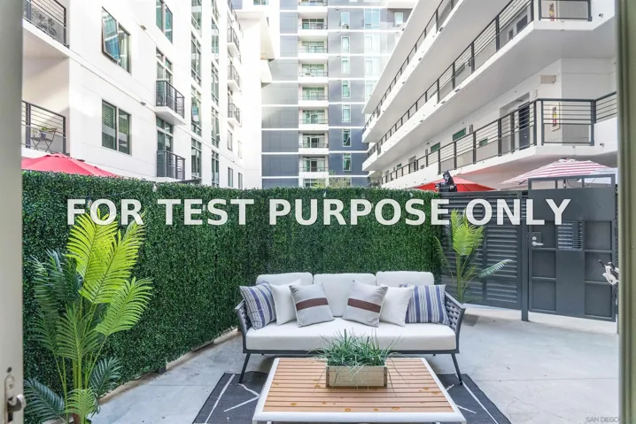 Demo/Test Data 425 W Beech St Unit 228, San Diego, Ca 92101