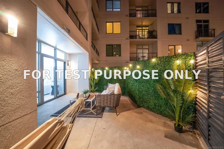 Demo/Test Data 425 W Beech St Unit 228, San Diego, Ca 92101