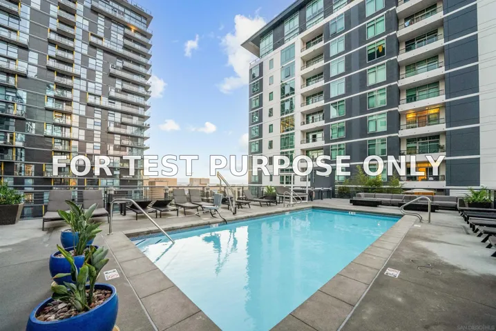 Demo/Test Data 425 W Beech St Unit 228, San Diego, Ca 92101