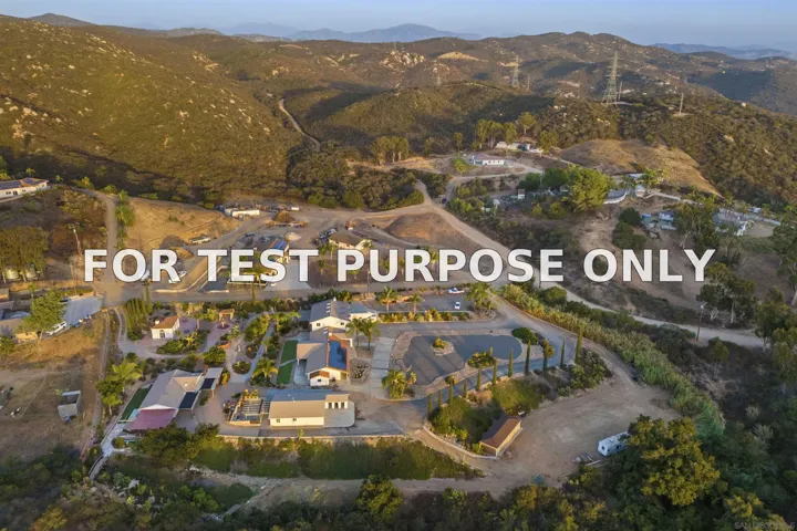 Demo/Test Data 12630 Calle De Rob, Poway, Ca 92064