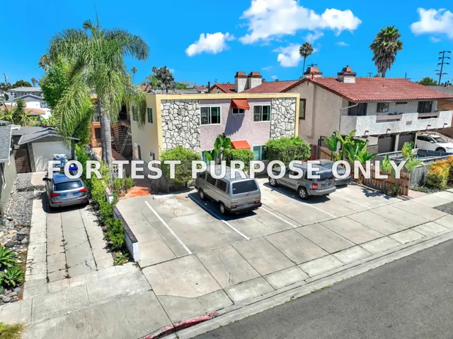 Demo/Test Data 4557 33rd St Unit 3, San Diego, Ca 92116