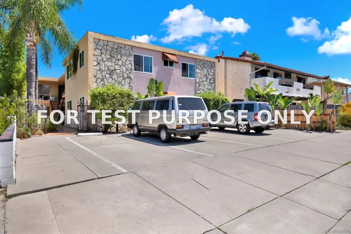 Demo/Test Data 4557 33rd St Unit 3, San Diego, Ca 92116