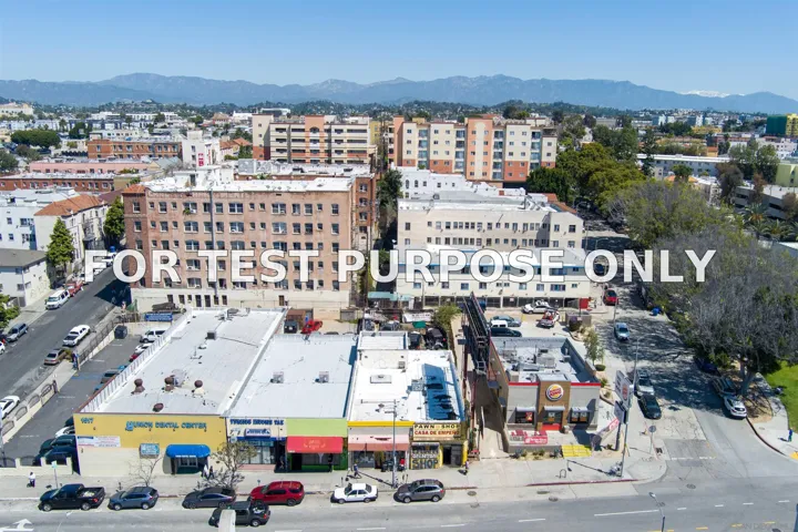 Demo/Test Data 1507-1509 W 6th St, Los Angeles, Ca 90017