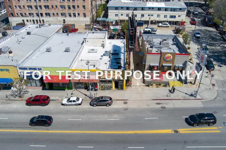 Demo/Test Data 1507-1509 W 6th St, Los Angeles, Ca 90017