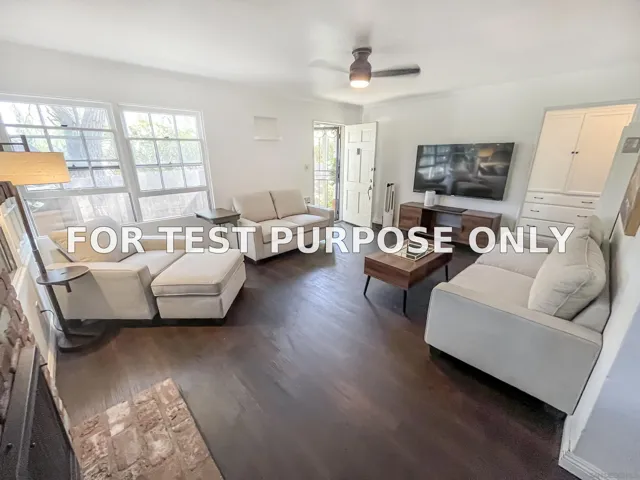 Demo/Test Data 204-6 W Lewis Street, San Diego, Ca 92103