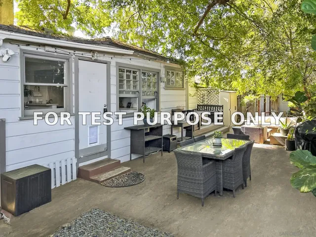 Demo/Test Data 204-6 W Lewis Street, San Diego, Ca 92103