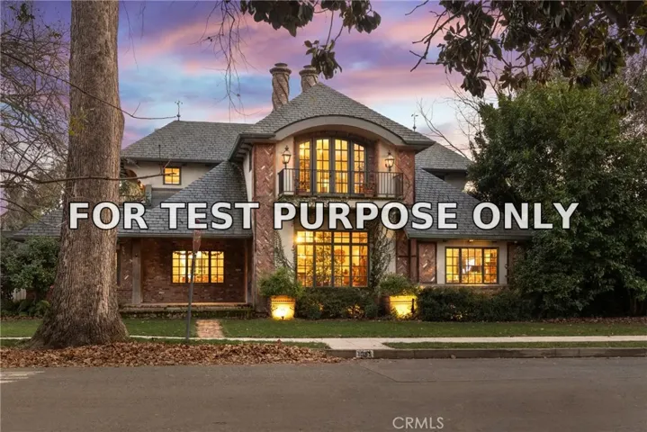 Demo/Test Data 1095 Woodland Avenue, Chico, Ca 95928