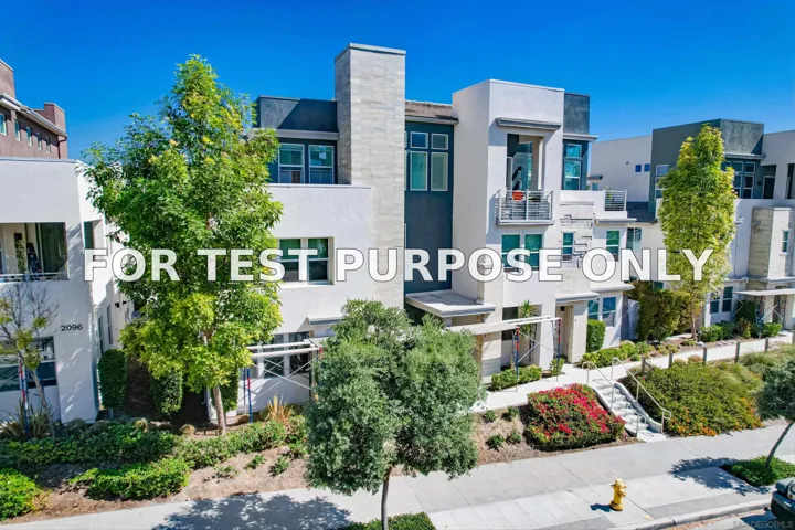 Demo/Test Data 2092 Tango Loop Unit 2, Chula Vista, Ca 91915