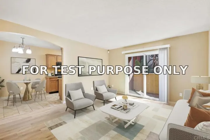 Demo/Test Data 4455 Home Avenue Unit 6, San Diego, Ca 92105