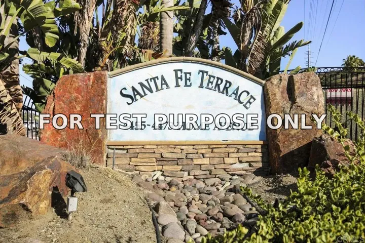 Demo/Test Data 4455 Home Avenue Unit 6, San Diego, Ca 92105