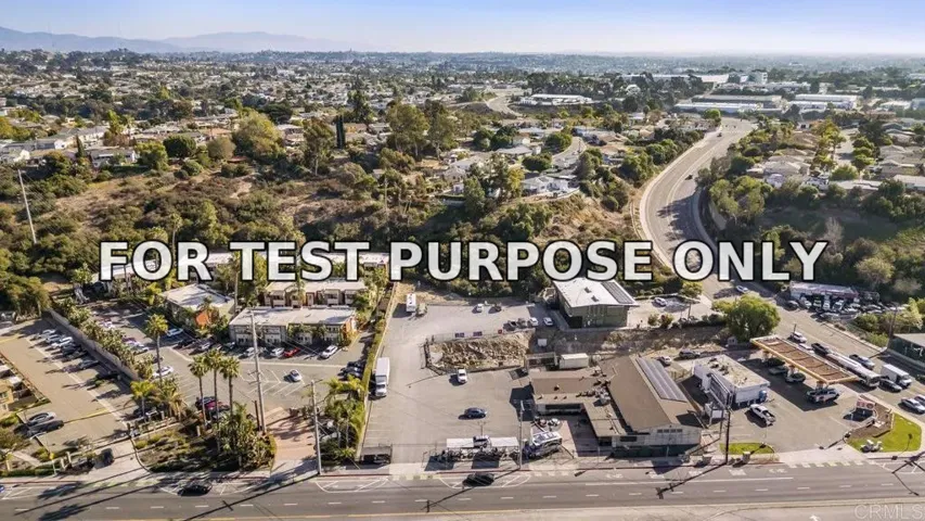 Demo/Test Data 4455 Home Avenue Unit 6, San Diego, Ca 92105