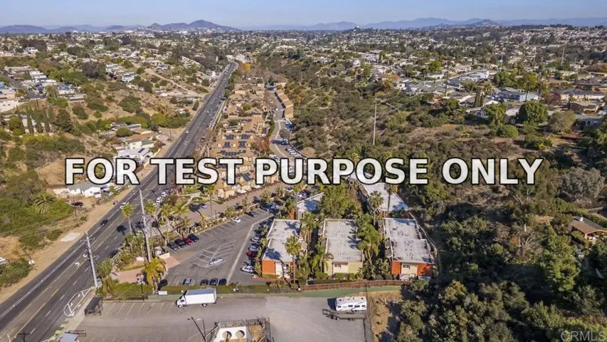 Demo/Test Data 4455 Home Avenue Unit 6, San Diego, Ca 92105
