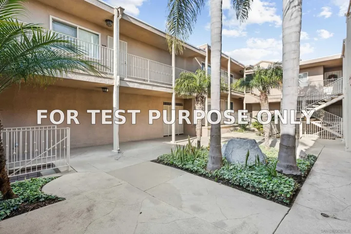 Demo/Test Data 1205 Colusa St Unit 18, San Diego, Ca 92110