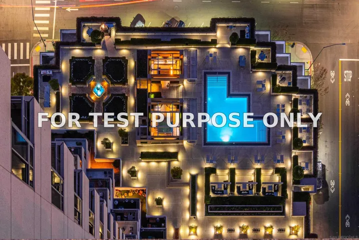 Demo/Test Data 700 Front St Unit 2505, San Diego, Ca 92101