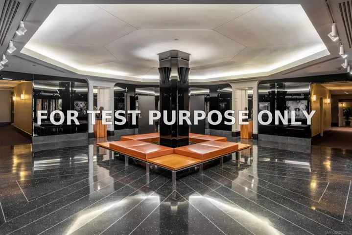 Demo/Test Data 700 Front St Unit 2505, San Diego, Ca 92101