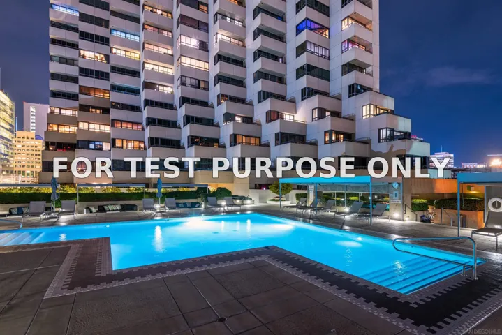 Demo/Test Data 700 Front St Unit 2505, San Diego, Ca 92101