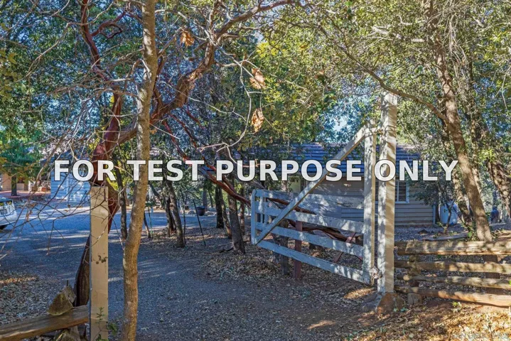 Demo/Test Data 3306 Oak Grove, Julian, Ca 92036