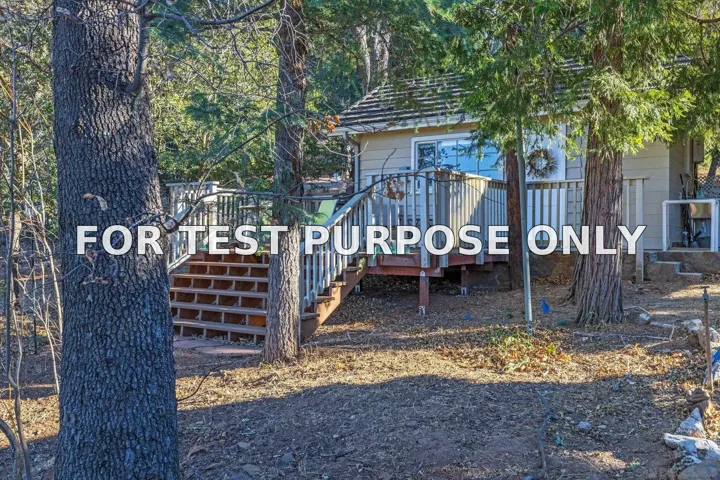 Demo/Test Data 3306 Oak Grove, Julian, Ca 92036