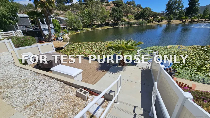 Demo/Test Data 35109 Highway 79 Unit 71, Warner Springs, Ca 92086
