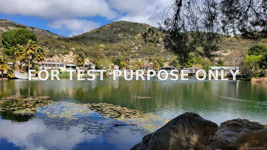 Demo/Test Data 35109 Highway 79 Unit 71, Warner Springs, Ca 92086