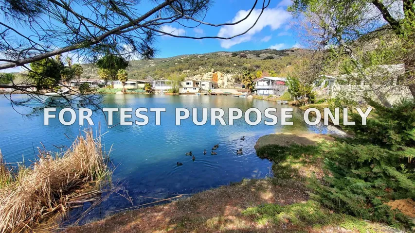 Demo/Test Data 35109 Highway 79 Unit 71, Warner Springs, Ca 92086