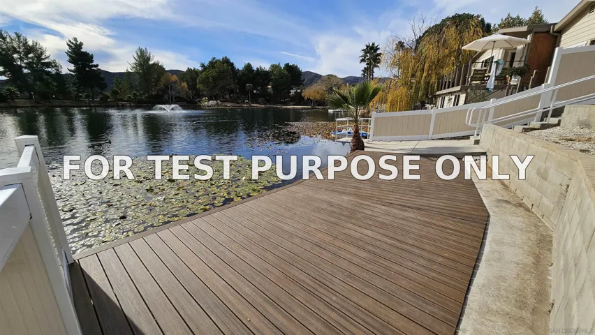 Demo/Test Data 35109 Highway 79 Unit 71, Warner Springs, Ca 92086