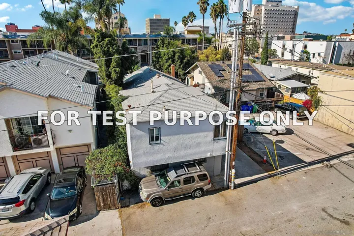 Demo/Test Data 3967 8th Ave, San Diego, Ca 92103