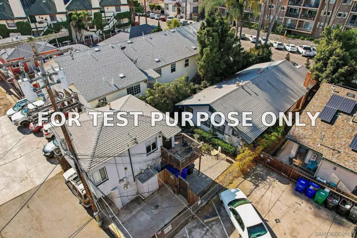 Demo/Test Data 3967 8th Ave, San Diego, Ca 92103
