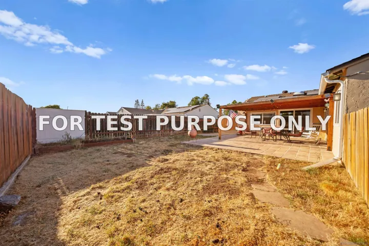 Demo/Test Data 501 Danny St, El Cajon, Ca 92021
