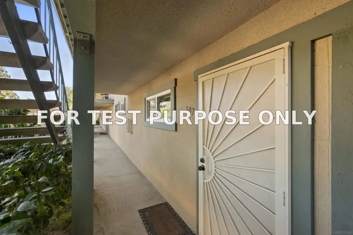 Demo/Test Data 4651 Pico St Unit 107, San Diego, Ca 92109