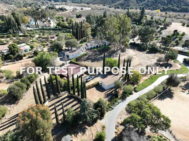 Demo/Test Data 7234 Via Mariposa Sur, Bonsall, Ca 92003