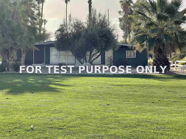 Demo/Test Data 1010 Palm Canyon Dr #264, Borrego Springs, Ca 92004