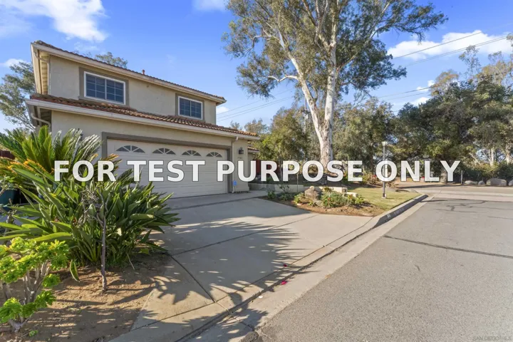 Demo/Test Data 1761 Shadow Gln, Escondido, Ca 92029