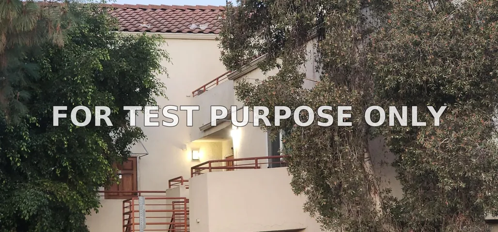Demo/Test Data 390 E Madison Ave #h Unit H, El Cajon, Ca 92020