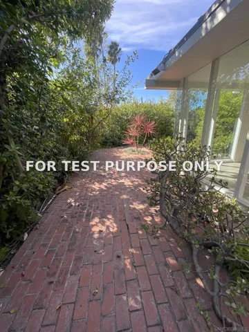 Demo/Test Data 3506 Carleton, San Diego, Ca 92106
