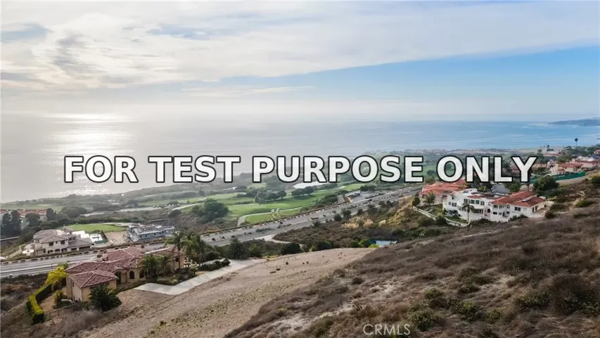 Demo/Test Data 3239 Palos Verdes South, Rancho Palos Verdes, Ca 90275