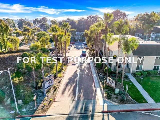 Demo/Test Data 6333 College Grove Way Unit 2208, San Diego, Ca 92115